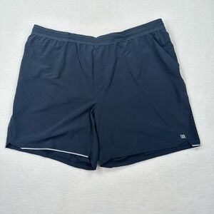 VRST Men's Enthusiast 7" Run Shorts Size XXL Dark Ardosia Slate Lined